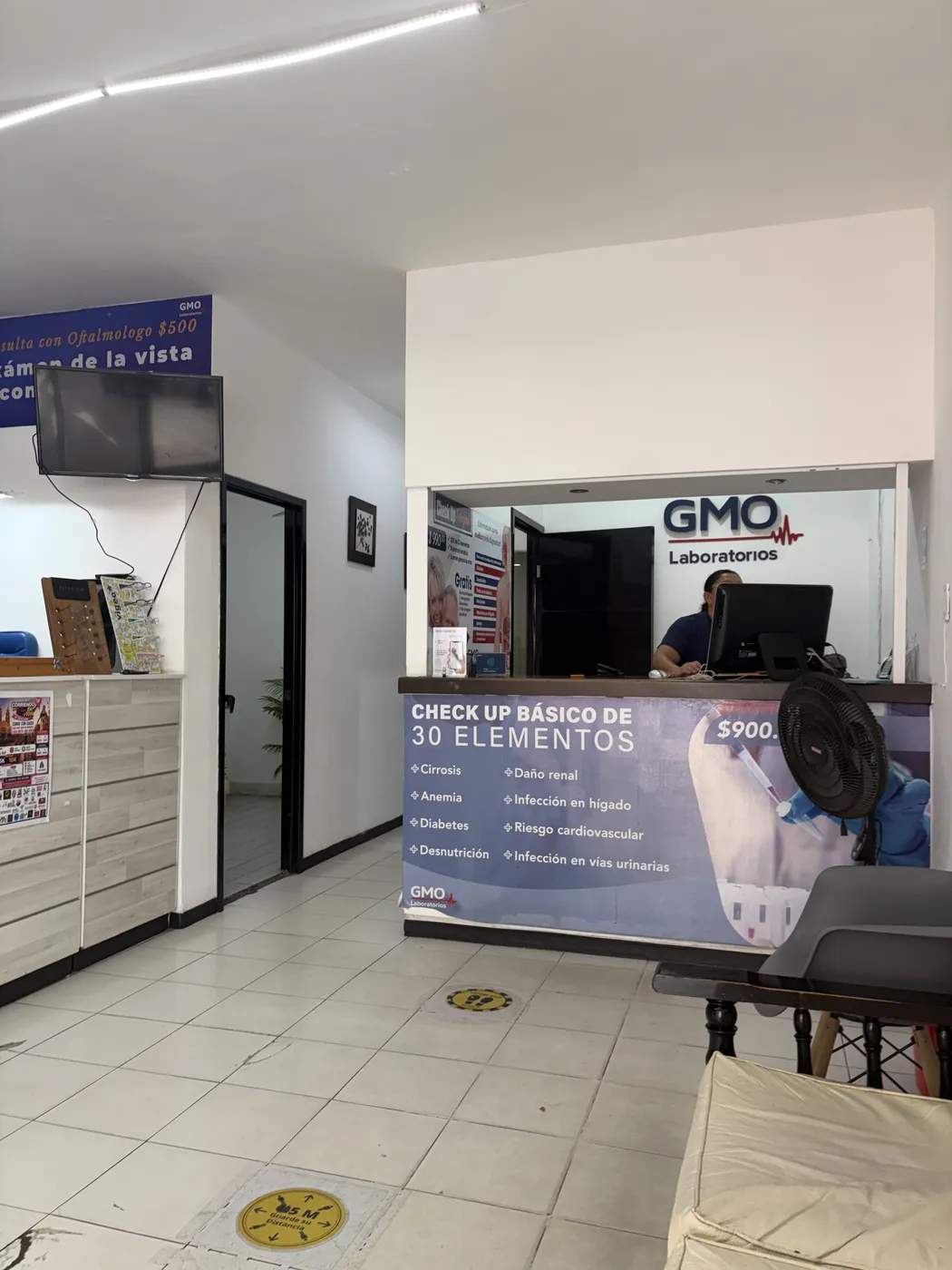 Recepción del laboratorio GMO en Acayucan